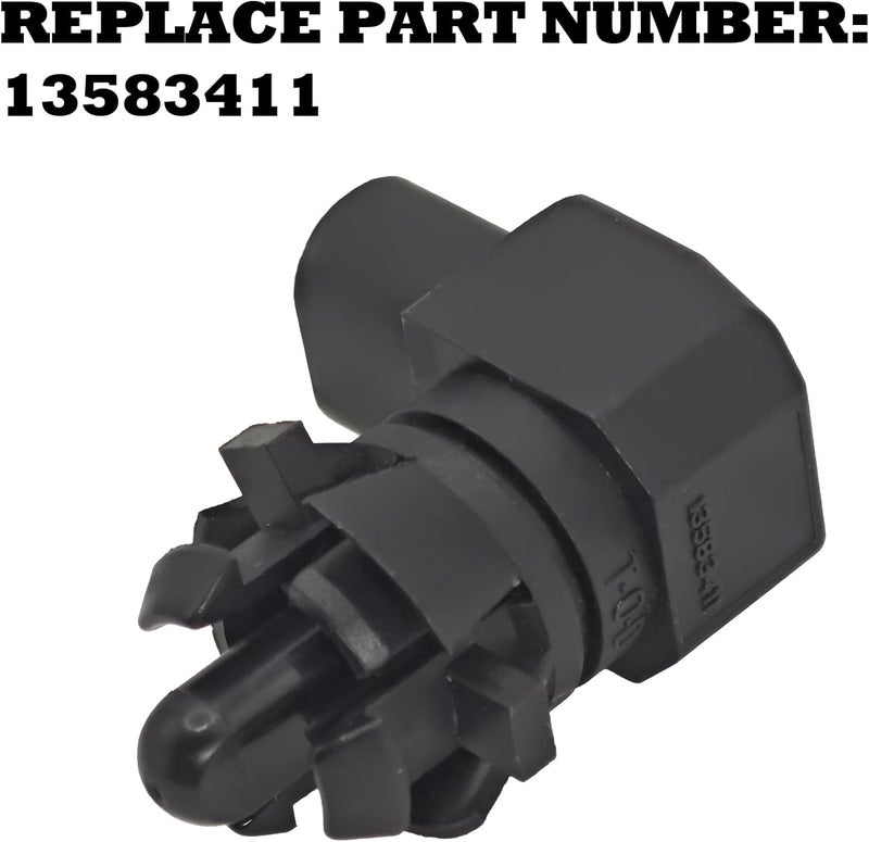 Formiden 13583411 Ambient Air Temperature Sensor with Connector Pigtail Harness Compatible with Buick Chevy Cadillac GMC - Image 4